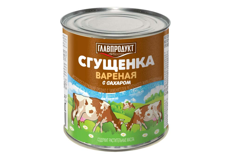 «Главпродукт», сгущенка Вареная, 380 г