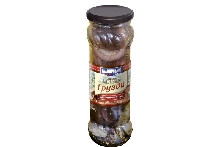 «Главпродукт», грузди маринованные, 330 г
