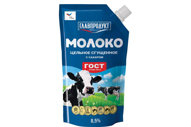 «Главпродукт», молоко сгущенное, 270 г