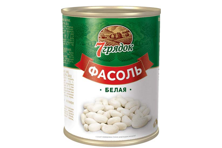 «7 грядок», фасоль белая, 400 г «7 грядок», фасоль белая, 400 г