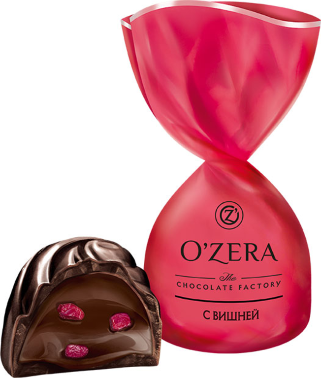 «O'Zera», конфеты с дробленой вишней (упаковка 0,5 кг) «O'Zera», конфеты с дробленой вишней (упаковка 0,5 кг)