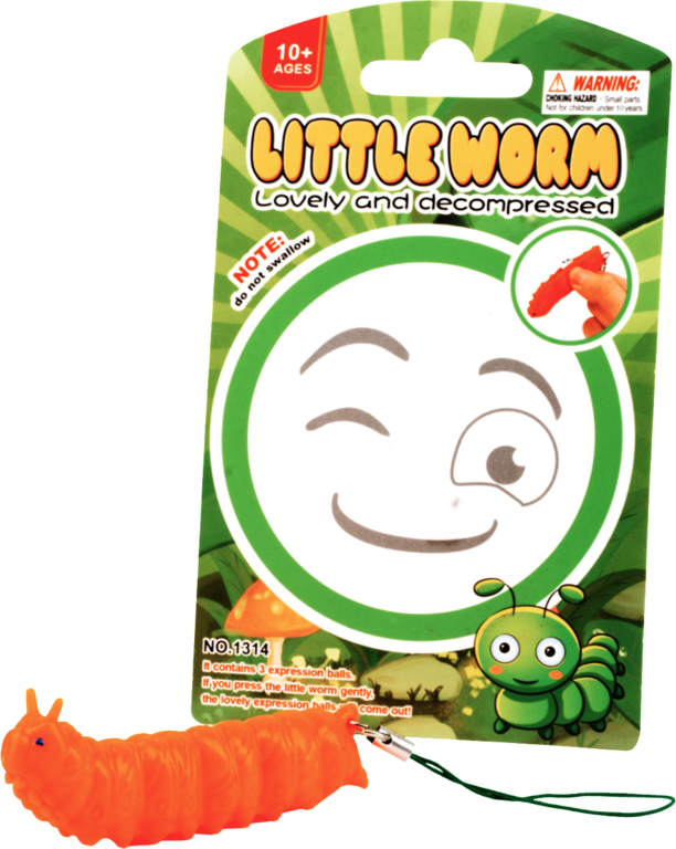 Игрушка-антистресс Little worm (видео) Игрушка-антистресс Little worm (видео)