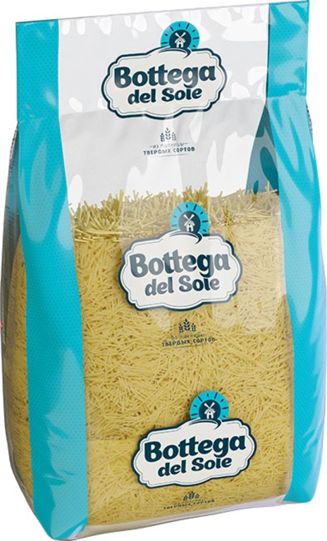 «Bottega del Sole», макаронные изделия «Вермишель», 5 кг