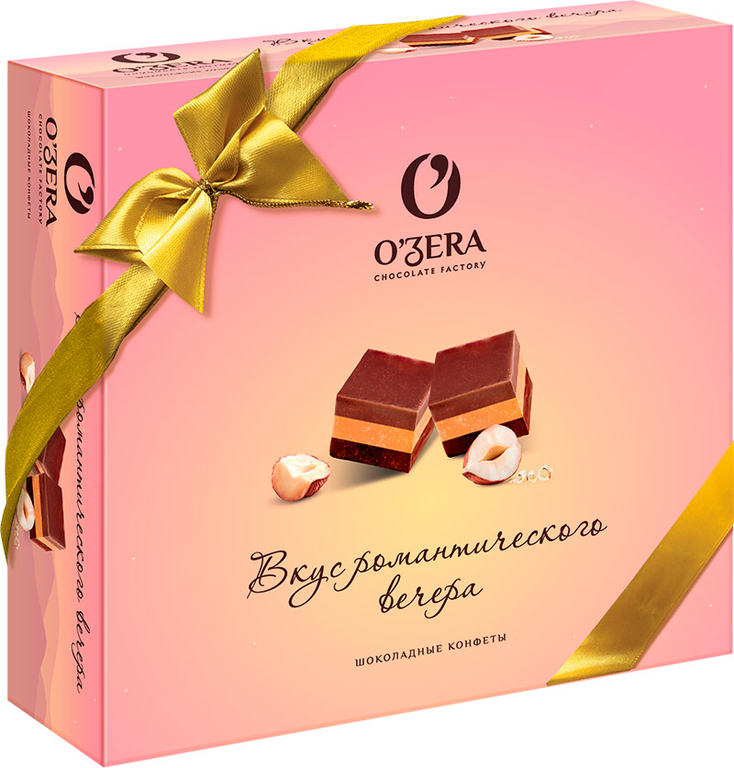 «O'Zera», конфеты шоколадные «Вкус романтического вечера», 195 г «O'Zera», конфеты шоколадные «Вкус романтического вечера», 195 г