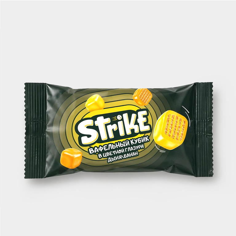 «Strike», драже «Вафельный микс» дыня/банан, 40 г «Strike», драже «Вафельный микс» дыня/банан, 40 г
